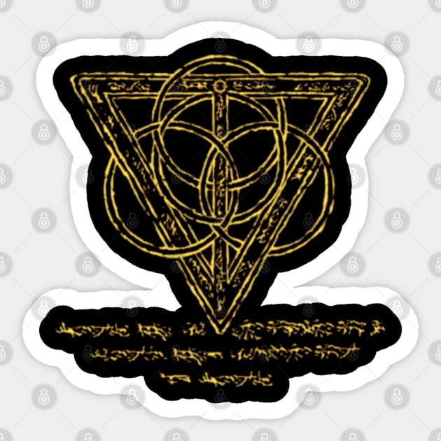 Golden Order Seal - Golden Order - Sticker | TeePublic